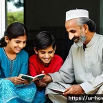 스마트홈 보안 카메라 활용법 - **Prompt 1: Peace of Mind for a Pakistani Family**
    "A cozy and well-lit living room in a modern ...