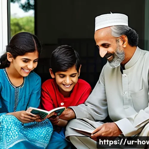 스마트홈 보안 카메라 활용법 - **Prompt 1: Peace of Mind for a Pakistani Family**
    "A cozy and well-lit living room in a modern ...