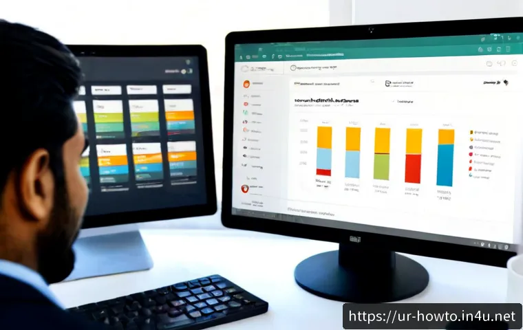 Home 17 구글 태그 매니저 활용법 - Photorealistic Pakistani digital marketing specialist working at a clean modern desk in Lahore, view...